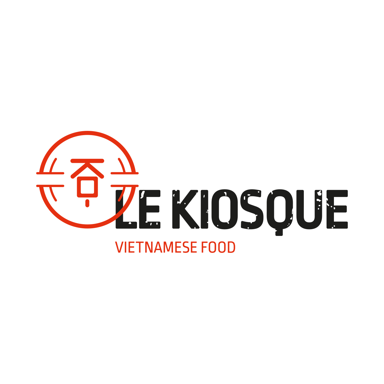 création logo restaurant le kiosque