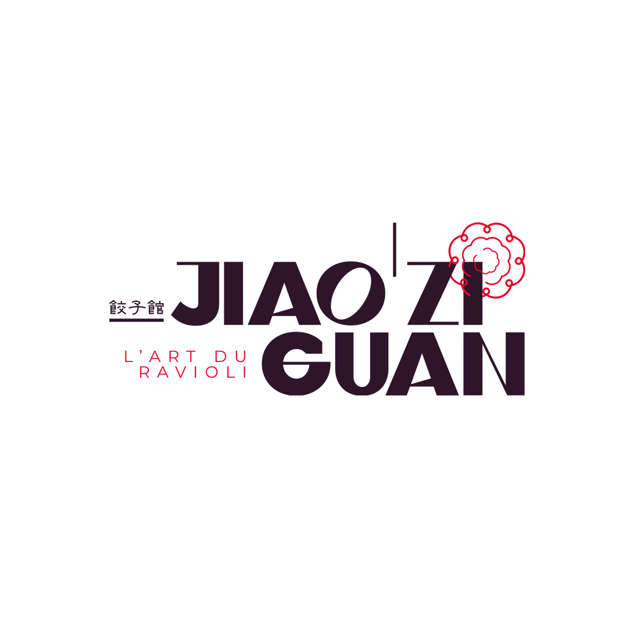Création de logo restaurant Jiao Zi Guan