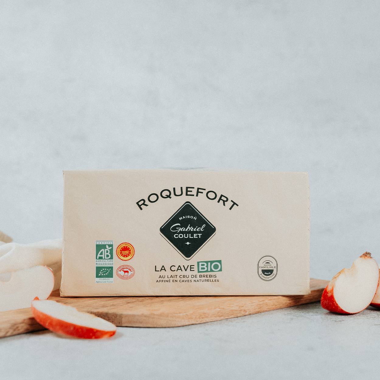 packaging fromage roquefort